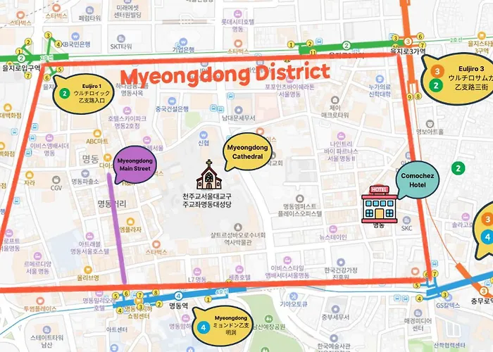 Comochez Myeongdong Seul